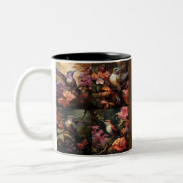 Feiern zum Hummingbird Zweifarbige Tasse