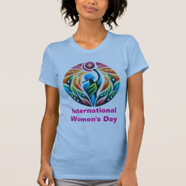 Feiern zum Internationalen Frauentag T-Shirt