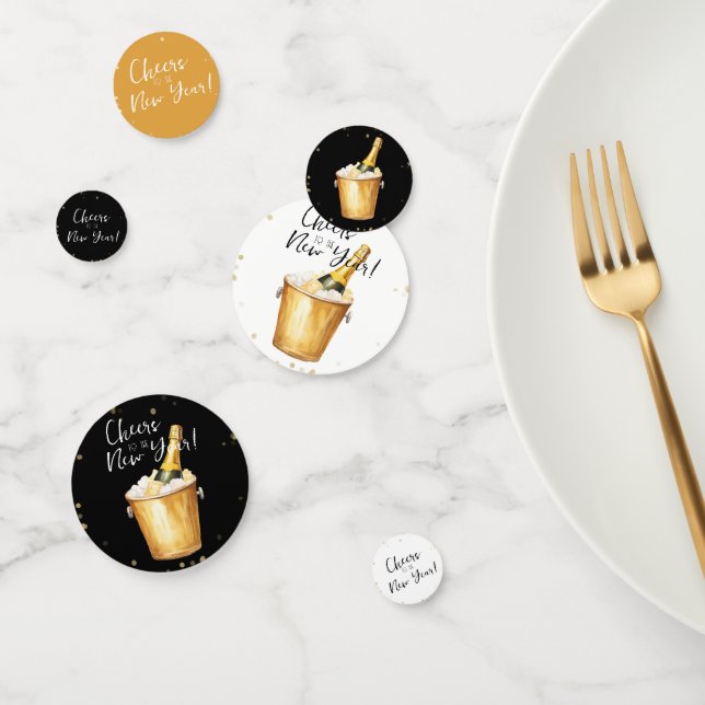 Feiern zum neuen Jahr Konfetti (Gruppe)