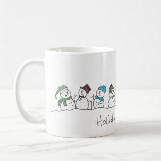 Feiern zum Schneemann Kaffeetasse
