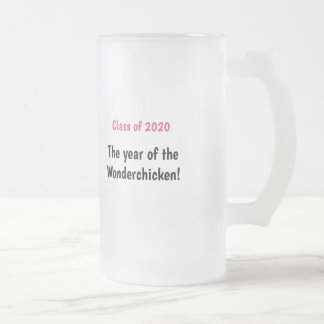 Feiern zur Klasse 2020 Mattglas Bierglas