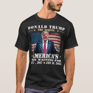 Feiernder Präsident Donald Trump Tag der Amtseinfü T-Shirt