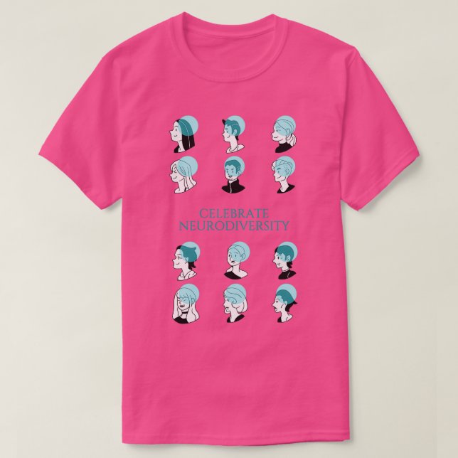 FEIERNEURODIVERSITÄT 12 T-Shirt (Design vorne)
