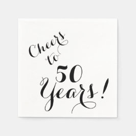 Feiert 50 Jahre Papier Napkins Serviette
