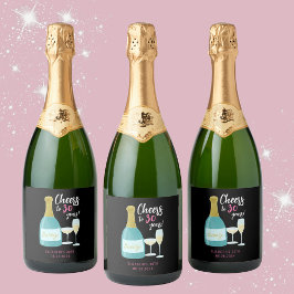 Feiert bis 30 Jahre blubbly 30. Geburtstag Party