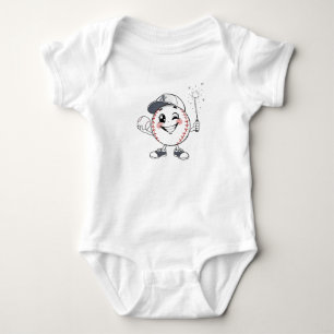 Feiert das Spiel! Baby Strampler
