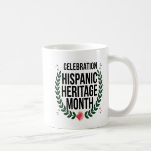 Feiertag des haspanischen Erbes Kaffeetasse