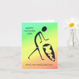 Feiertag des Vaters Karte