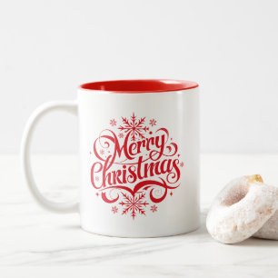 Feiertag Frohe Weihnachtskaffee Tasse