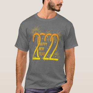 Feiertag - Holiday Hallo 2022 Frohes Neues Jahr T-Shirt