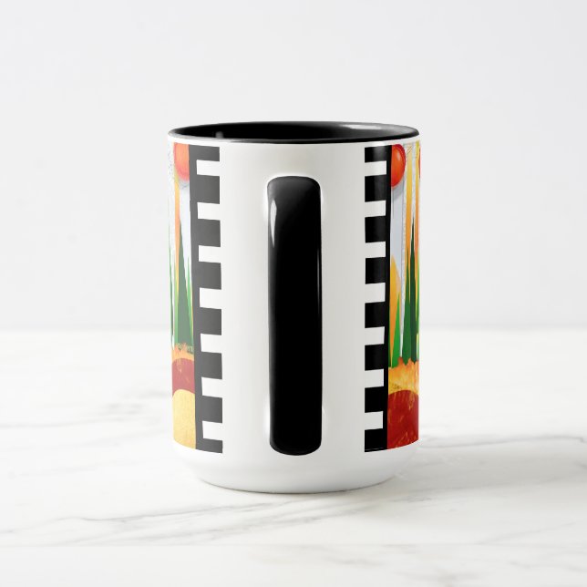 Feiertag in den Kiefern! Tasse (Griff)