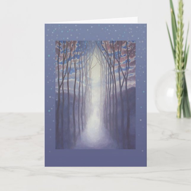 Feiertag setzen noch feiertagskarte (Vorderseite)