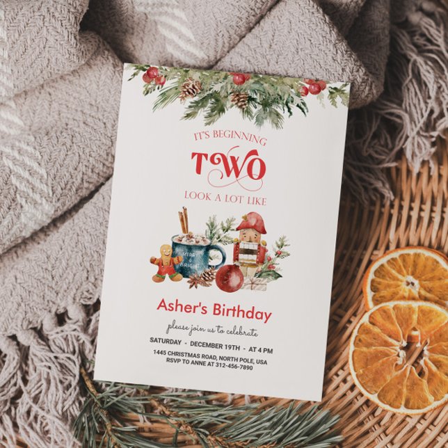 Feiertage 2. Geburtstag Einladung (Von Creator hochgeladen)