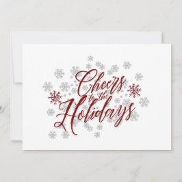 Feiertage - Elegante Weihnachtskarte Feiertagskarte