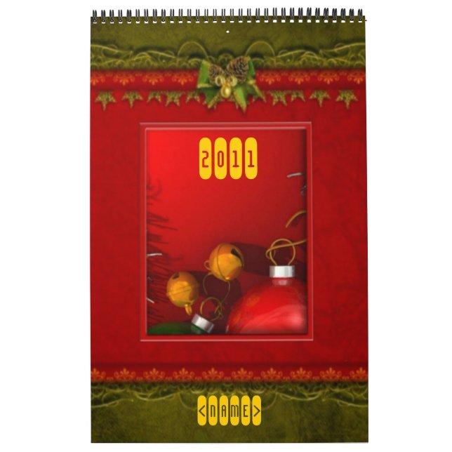 Feiertage Fotorahmen 2011 Kalender (Titelbild)