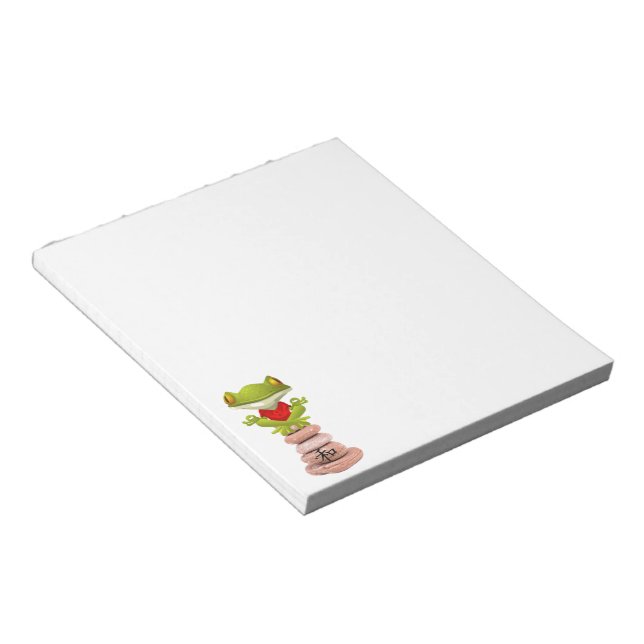 Feiertage - Frieden Notizblock (angewinkelt)