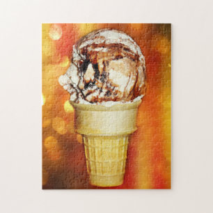 Feiertage für Eiskrem Puzzle