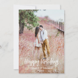 Feiertage im Hinterhof Feiertagskarte