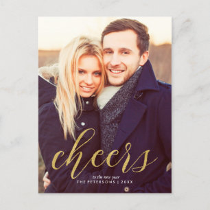 Feiertage im neuen Foto Feiertagspostkarte