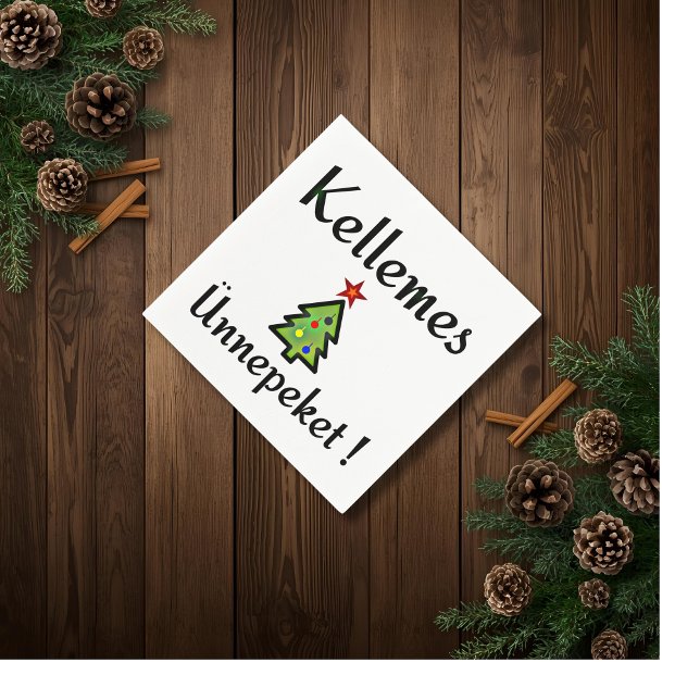 Feiertage in Ungarn Serviette (Von Creator hochgeladen)