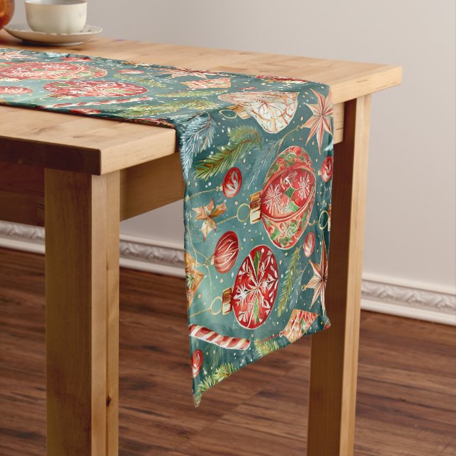Feiertage Mittelgroßer Tischläufer (Beispiel)