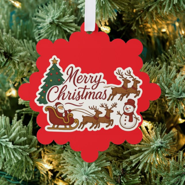 Feiertage Ornament Karte (Insitu (Baum))