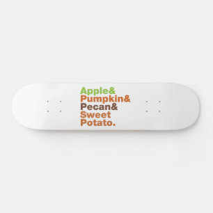 Feiertage Pies ~ Feierliche Weihnachten Erntedank Skateboard