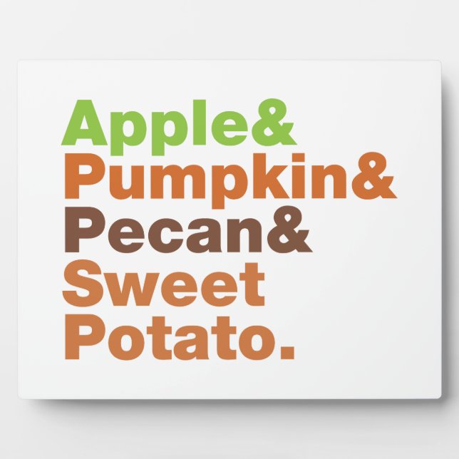 Feiertage Pies ~ Festliche Weihnachten Erntedank W Fotoplatte (Vorderseite)