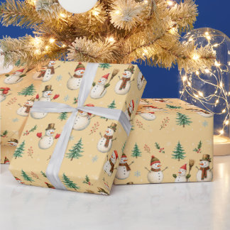 Feiertage Winter Weihnachten Geschenkpapier