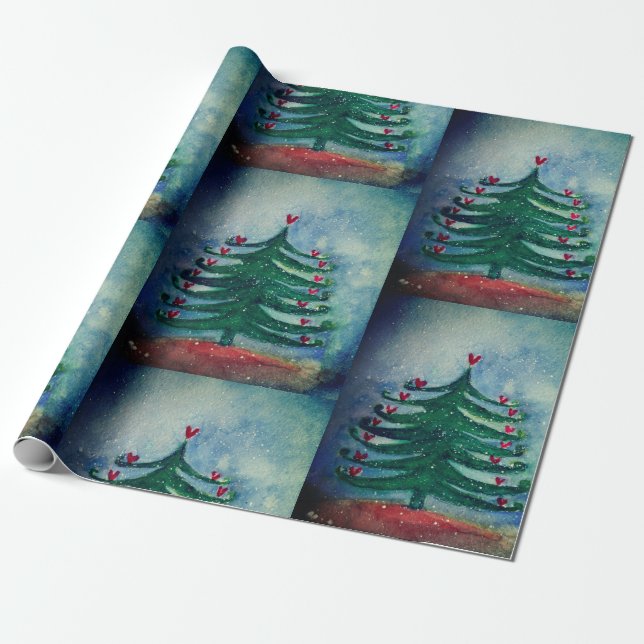Feiertage, Winterwrapping Paper Geschenkpapier (Ungerollt)