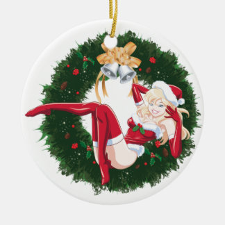 Feiertagpinup-Verzierung Keramik Ornament