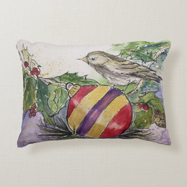 Feiertags-Akzent-Kissen Dekokissen (Vorderseite)