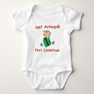 Feiertags-Baby kam gerade T-Shirts und Geschenke