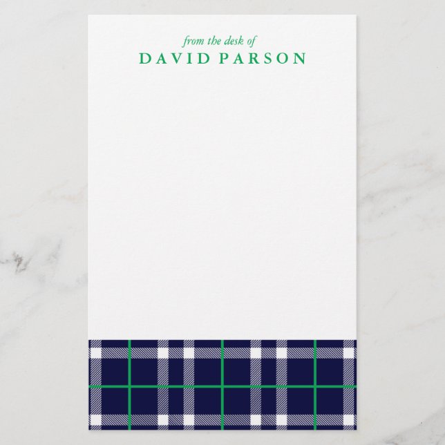 Feiertags-Briefpapier 1 Briefpapier (Vorderseite)