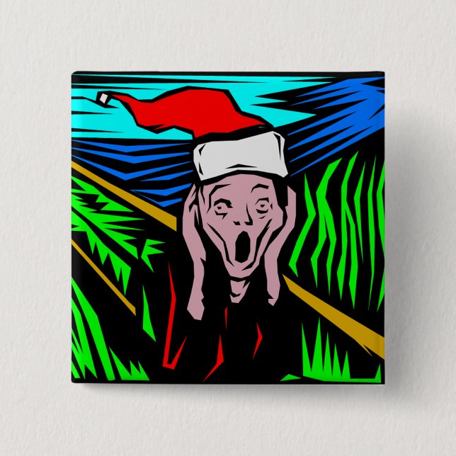 Feiertags-Druck-Knopf Button (Vorderseite)
