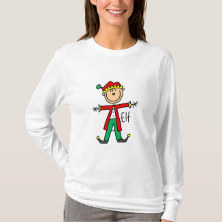 Feiertags-Elf-T - Shirts und Geschenke