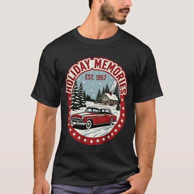 Feiertags-Erinnerungen T-Shirt (Vorderseite)