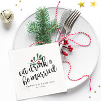 Feiertags Essen Trinken und Heiraten Weihnachtsbee