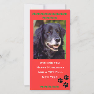 Feiertags-Foto-Karte Feiertagskarte