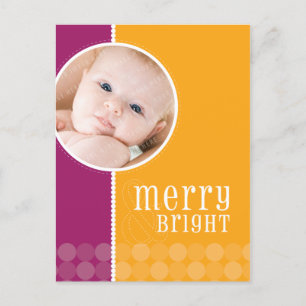 FEIERTAGS-FOTO-POSTKARTE:: goodcheer 4P Feiertagspostkarte