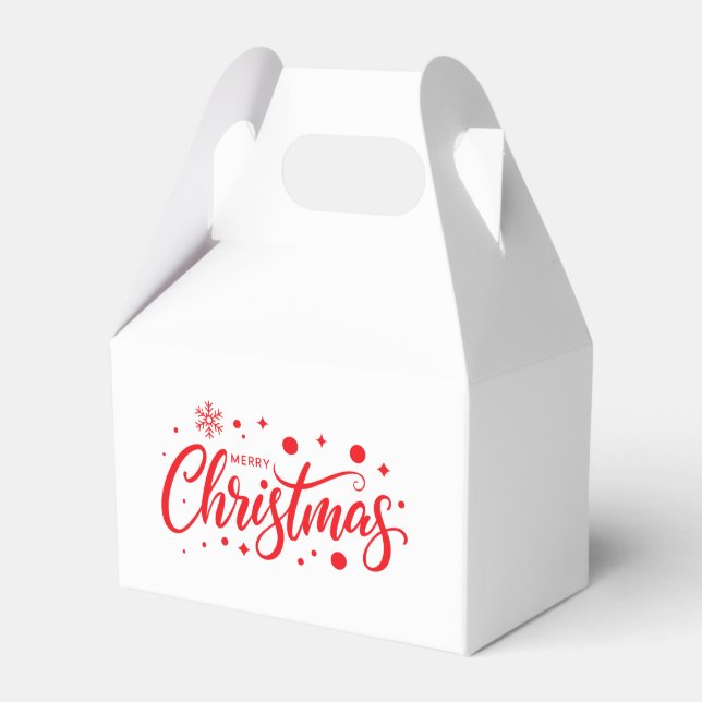 Feiertags-Geschenkbox Geschenkschachtel (Vorderseite)