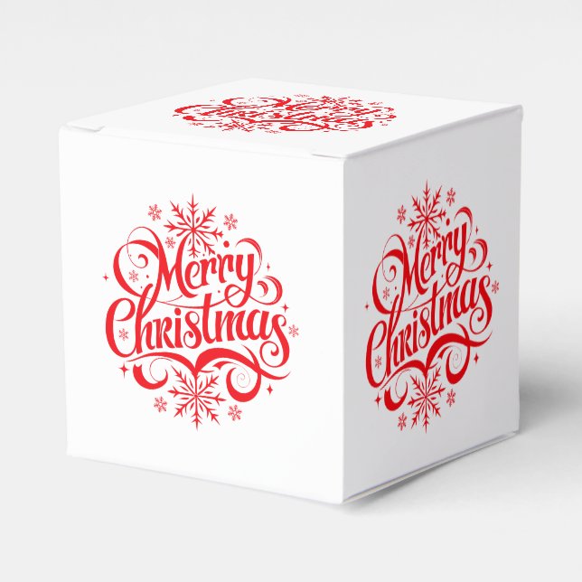 Feiertags-Geschenkbox Geschenkschachtel (Vorderseite)