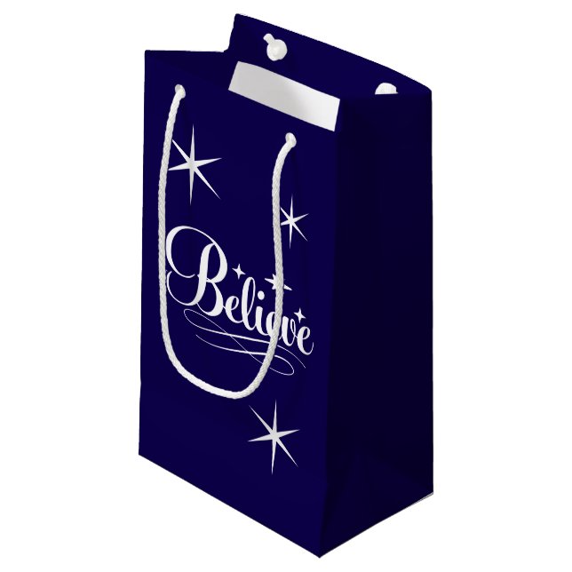 Feiertags-Geschenktasche Kleine Geschenktüte (Vorderseite Schrägansicht)