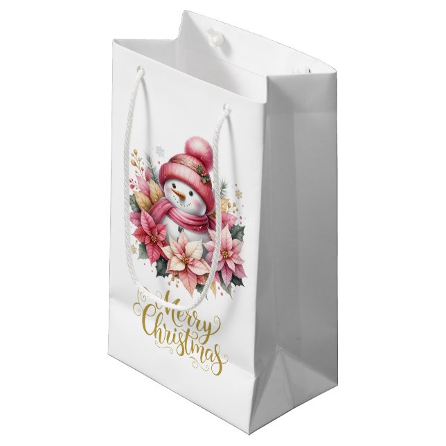 Feiertags-Geschenktasche Kleine Geschenktüte (Vorderseite Schrägansicht)