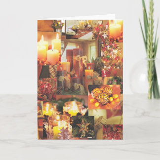 Feiertags-Glühen Feiertagskarte