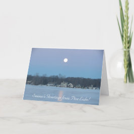 Feiertags-Gruß-Karte Karte