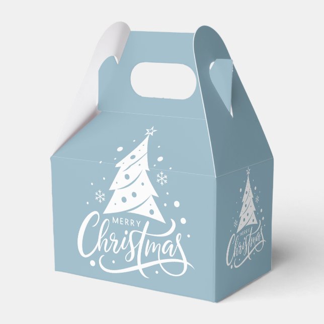 Feiertags-Gunst-Geschenkbox Geschenkschachtel (Vorderseite)