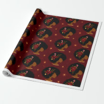Feiertags-Kronen-Geschenkpapier