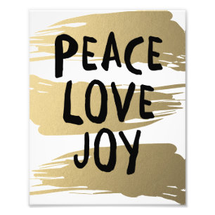 Feiertags-Kunst-Druck der Goldbürsten-Anschlag-  Fotodruck