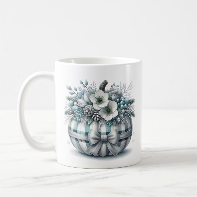 Feiertags-Kürbis Kaffeetasse (Links)